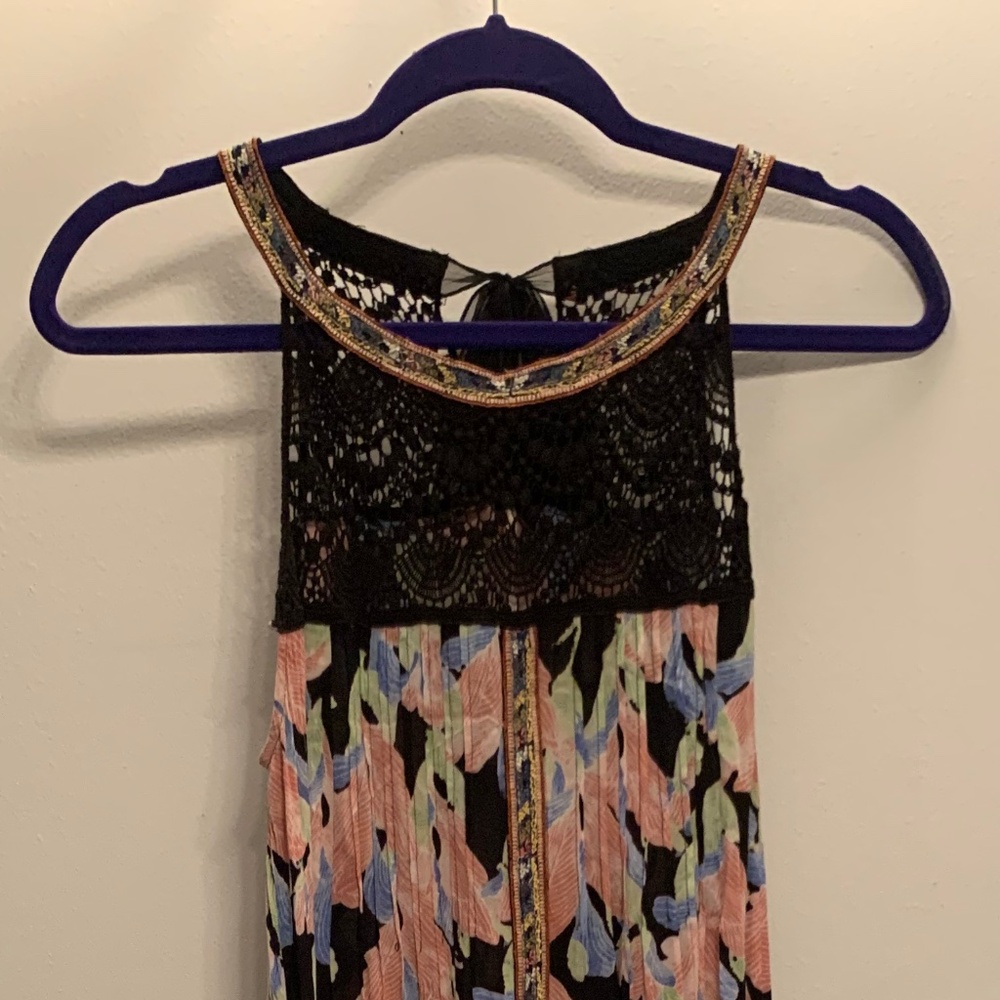 Free People size small floaty shift midi
